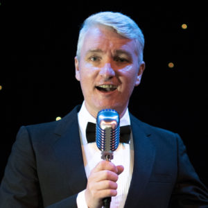 Peter Stanford Swing & Rat Pack Singer In Formal Black Tie