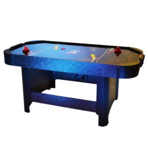 Air Hockey Classic Arcade Game Against A White Background