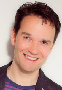 Andrew Cabaret Singer Colour Headshot Smiling
