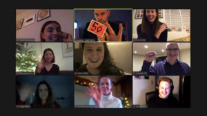 Zoom Magician Matt With His Virtual Audience First & Foremost Entertainment Ltd