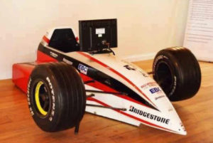 Formula 1 Simulator For Hire Angled View