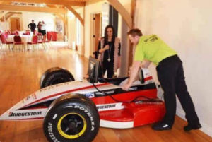 Formula 1 Simulator For Corporate Events Side View