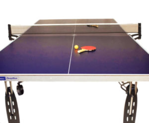 Table Tennis Table With Bat & Ball