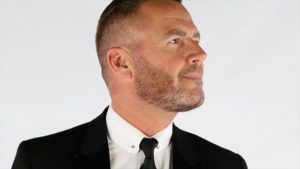 Gary Barlow Tribute Act Against A White Background