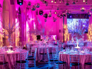 Pink Corporate Decor First & Foremost Entertainment Ltd