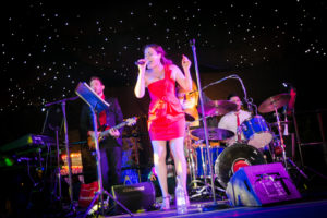 The Party Band Performing Live At A Corporate Event