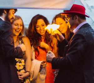Danny Close Up Magician Performing At A Private Party With A Spectacular Fire Trick