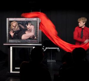 Slightly Unusual Stage Illusionists Crystal Casket Live Revealing Girl In Casket