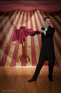 Norvil And Josephine Present The Baffling Flying Table Illusion