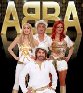 ABBA Tribute Band 4 Piece or 5 Piece In White & Gold Costumes