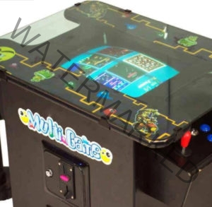 Classic Arcade Game Machine For Hire Side View