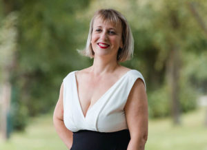 Classical Soprano Sara Dressed In Black And White First & Foremost Entertainment Ltd