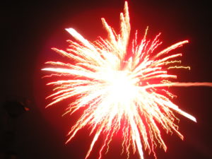 Firework Display For Gala