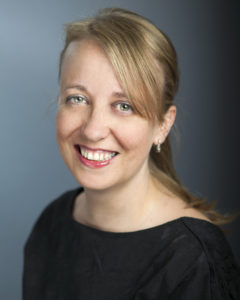 Sara Classical Soprano In A Black Dress