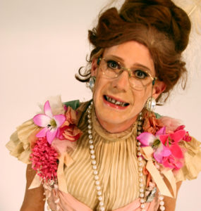 Ida Barr Comedy Hostess In Floral Dress