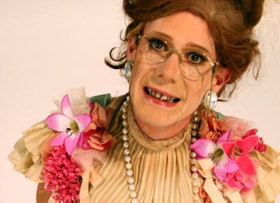 Ida Barr Comedy Hostess In Floral Dress