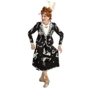 Ida Barr Comedy Hostess In Pearly Queen Outfit