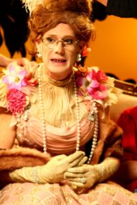 Ida Barr In Full Regalia Hosting A Corporate Event