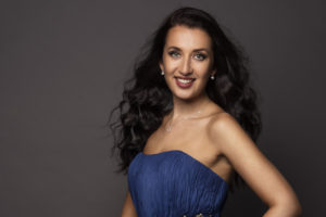 Chess Classical Crossover Singer In Stunning Blue Dress