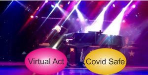 William Piano Vocalist Cabaret On Cruise Ship First & Foremost Entertainment Ltd Virtual And Covid