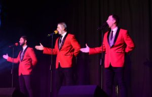 Story Of The Man Band Performing Jersey Boys Routine