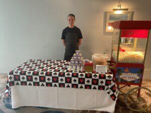 Las Vegas Themed Popcorn Popper @ Corporate Party