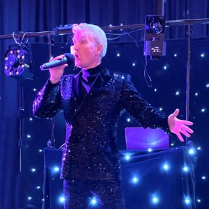 Brighton based Retro Pop & Classic Hits singer Peter Stanford performing live in East Sussex